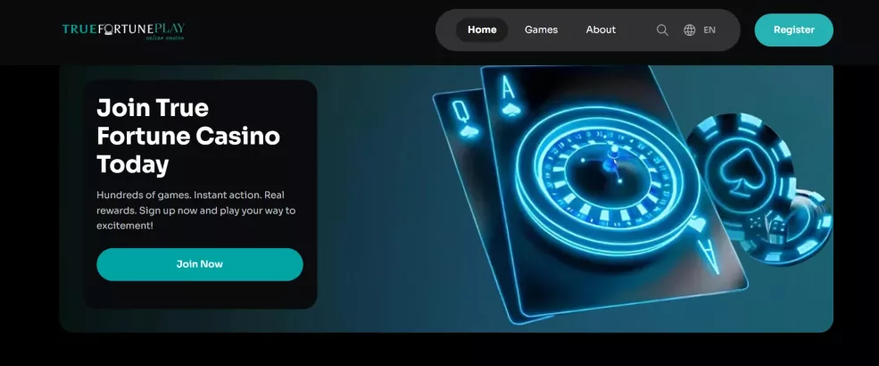 Truefortune Casino – 200% Willkommensbonus bis zu 2000 € jetzt sichern